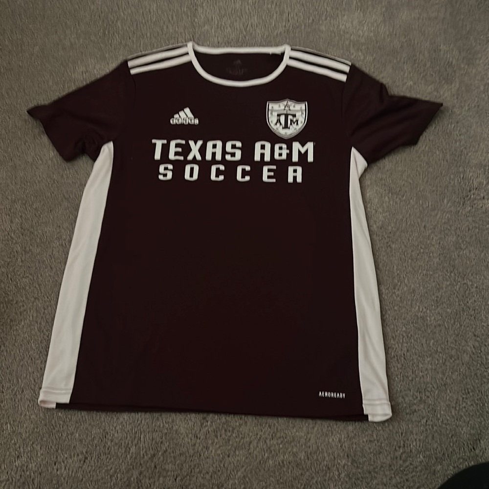 texas a&m soccer jersey dry-fit